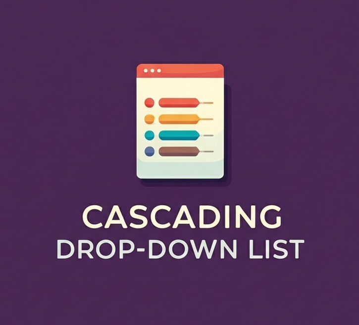 Cascading drop-down list