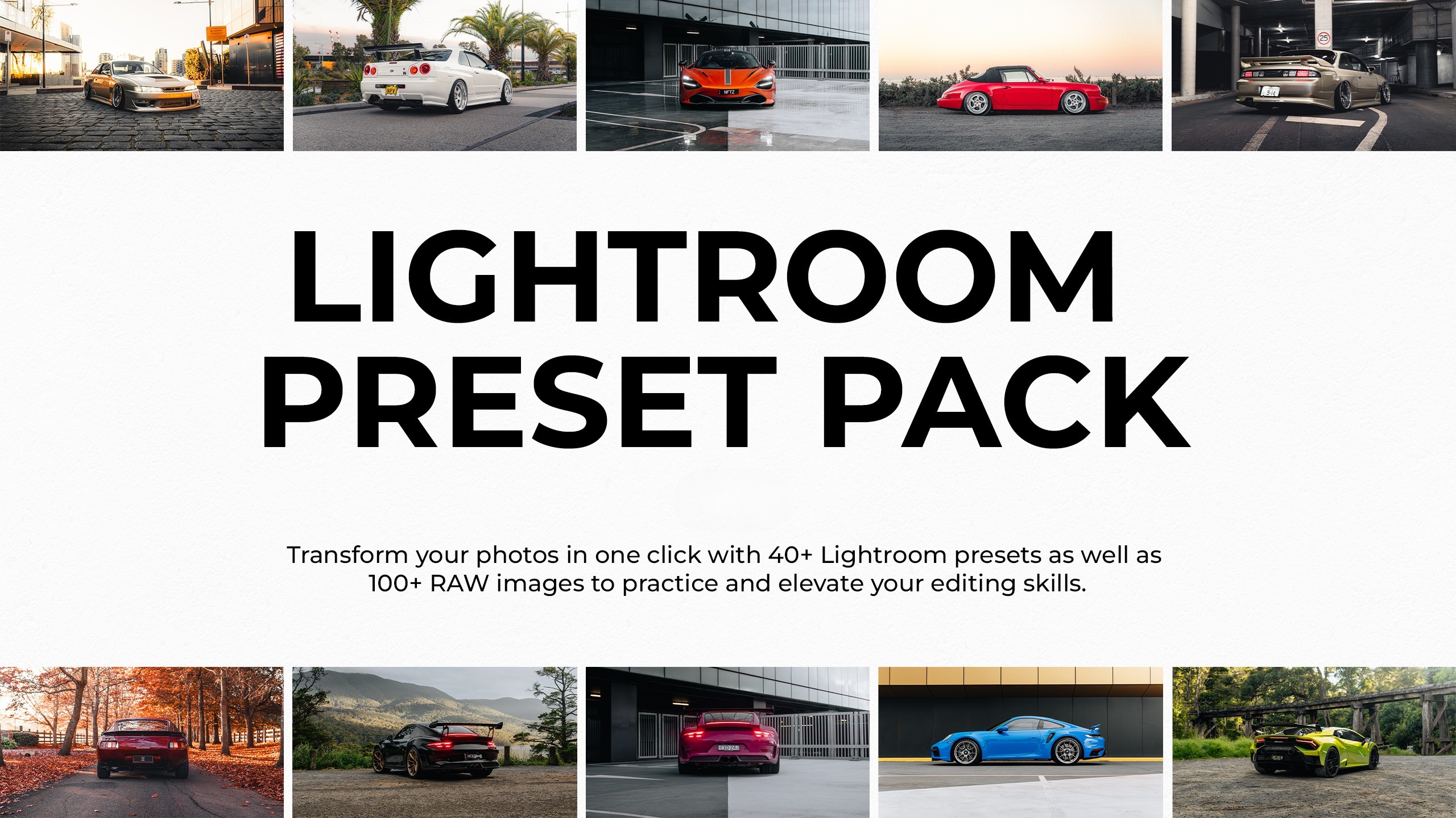 Pro Lightroom Preset Pack